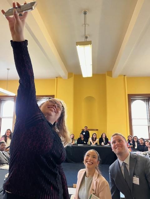 Sam Joyce selfie at WMOAS 2024